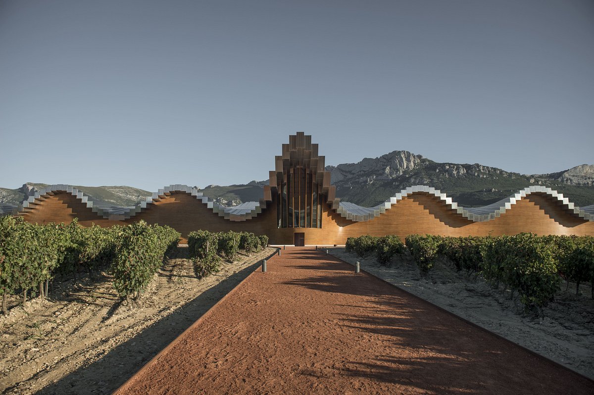 Bodegas Ysios winery in Laguardia, Spain