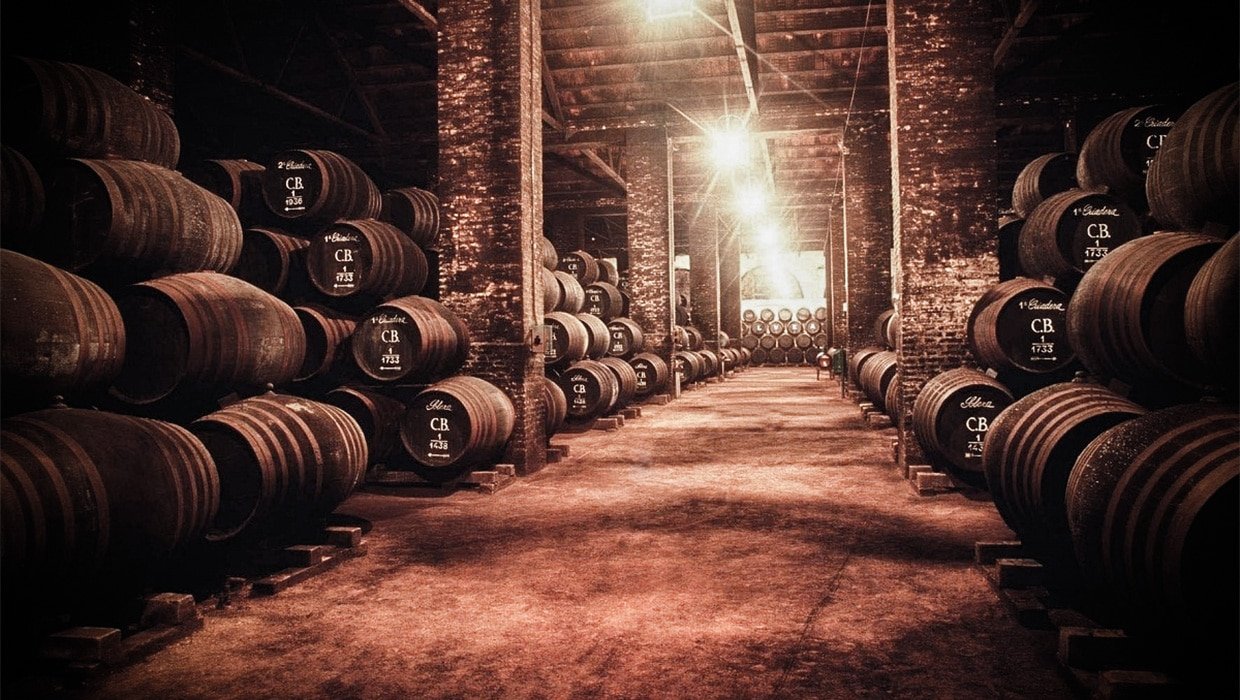 Bodegas Alvear winery in Montilla, Spain