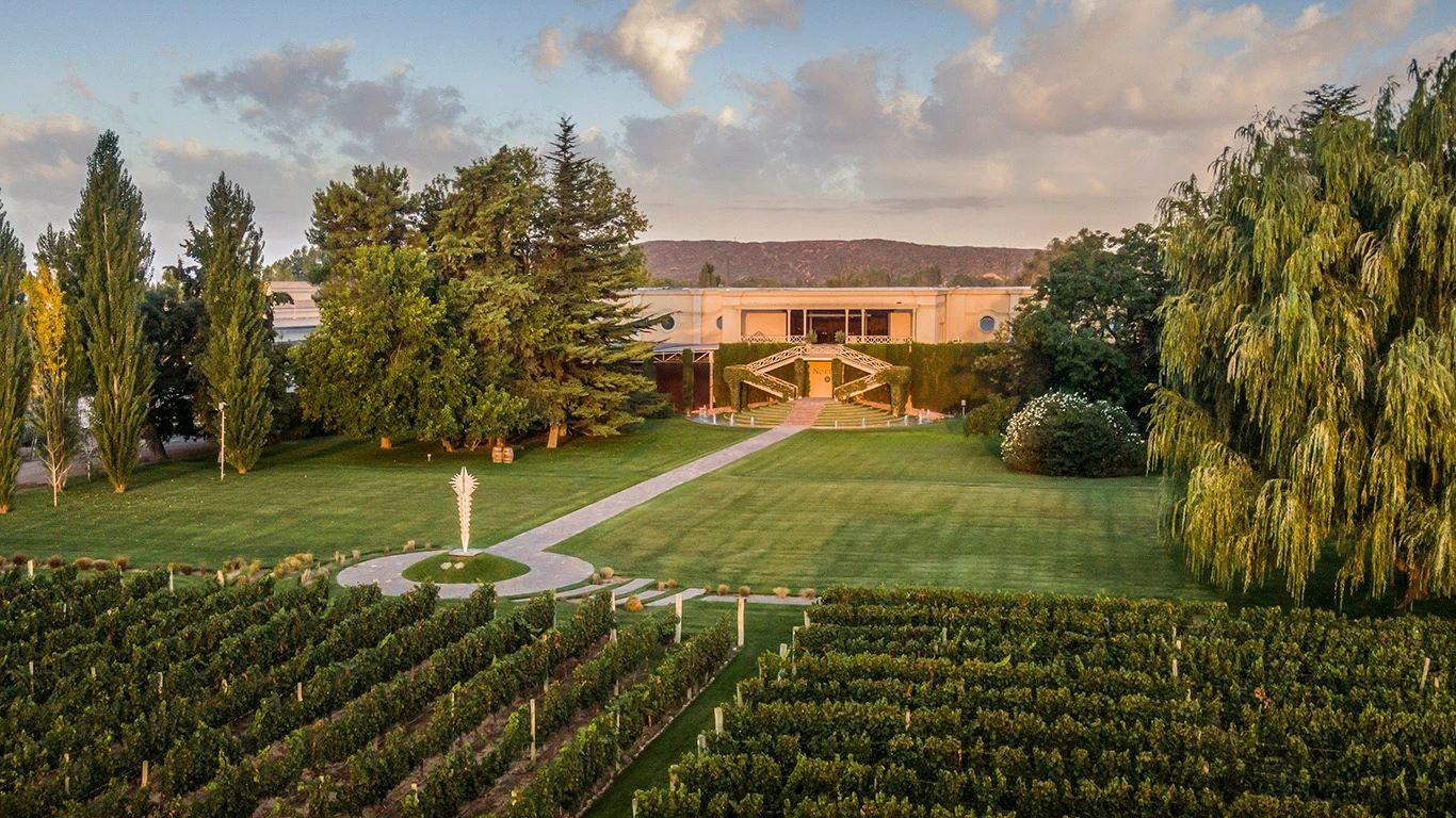 Bodega Norton winery in Luján de Cuyo, Argentina