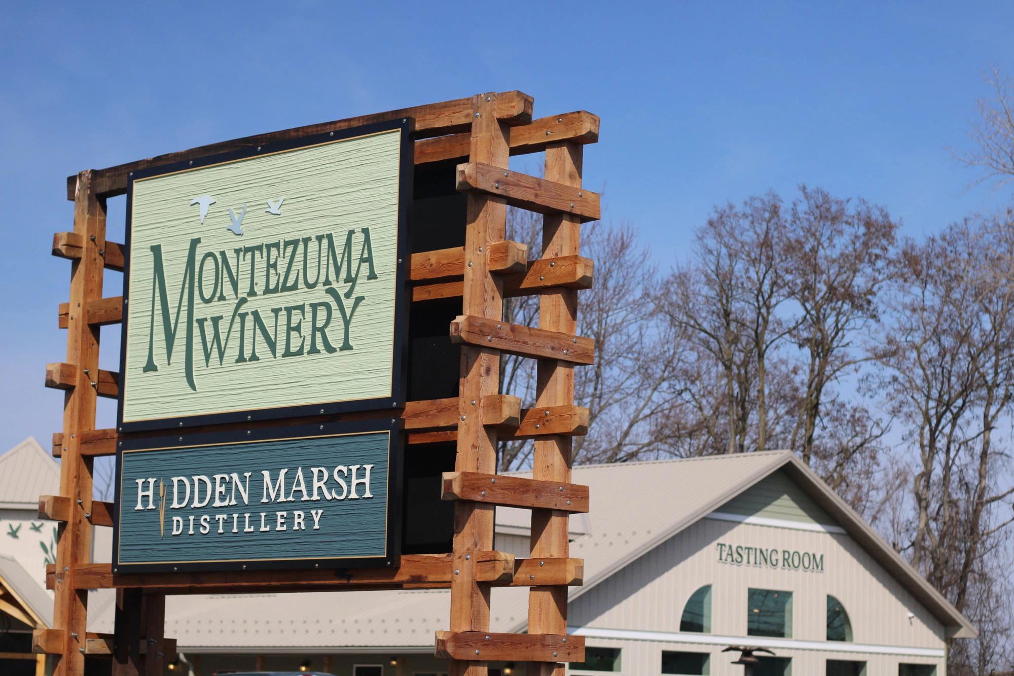 Hidden Marsh Distillery winery in Seneca Falls