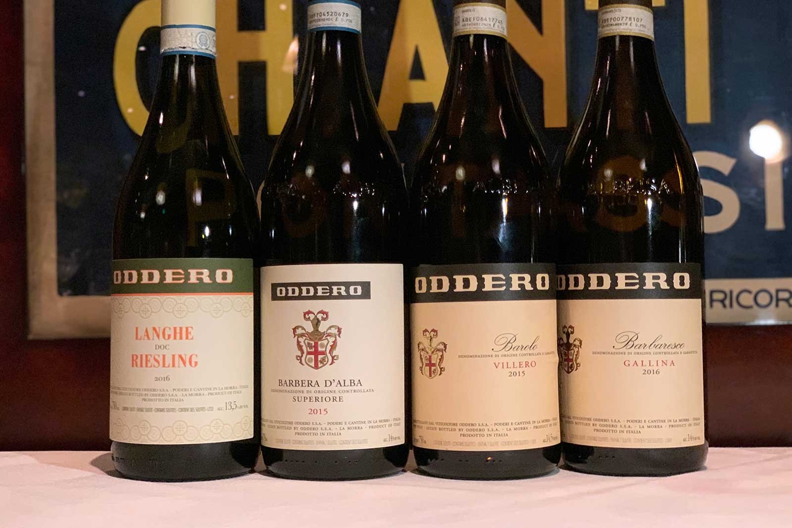 Oddero winery in La Morra, Italy