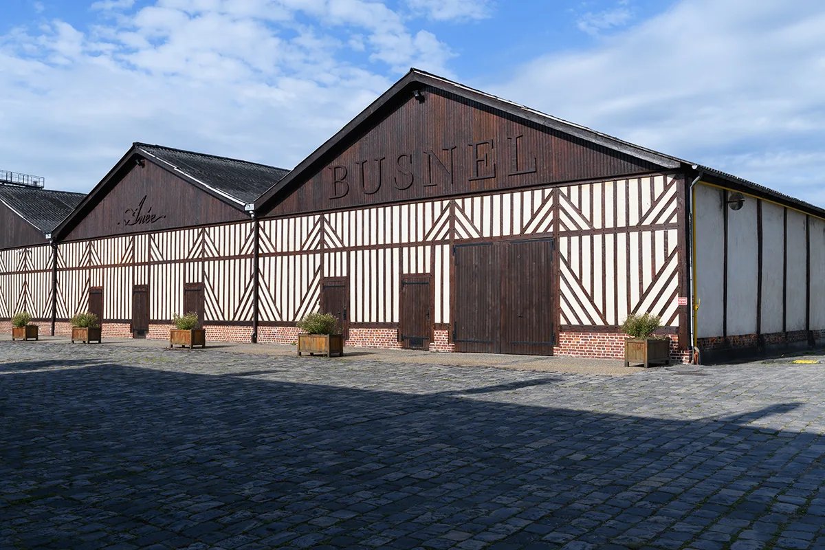 Busnel Distillery winery in Cormeilles