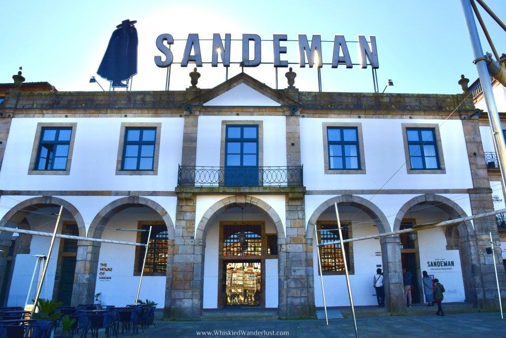 Sandeman winery in Vila Nova de Gaia, Portugal