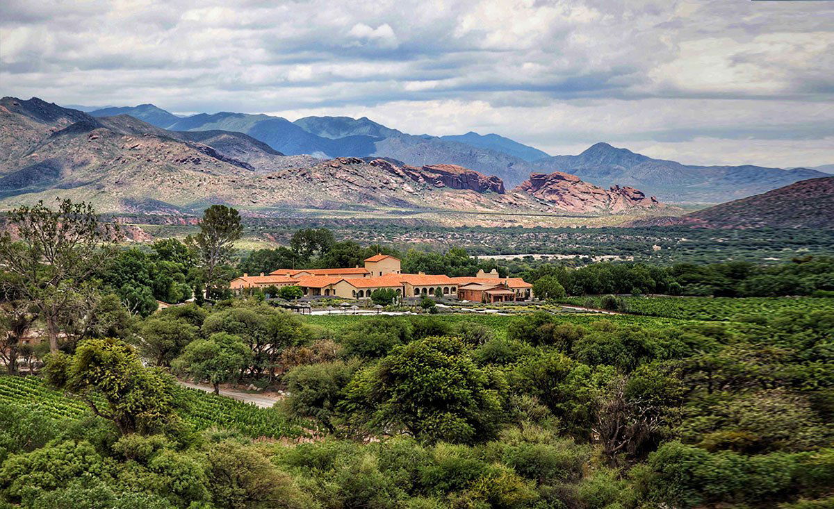 Bodega Colomé winery in Molinos, Argentina