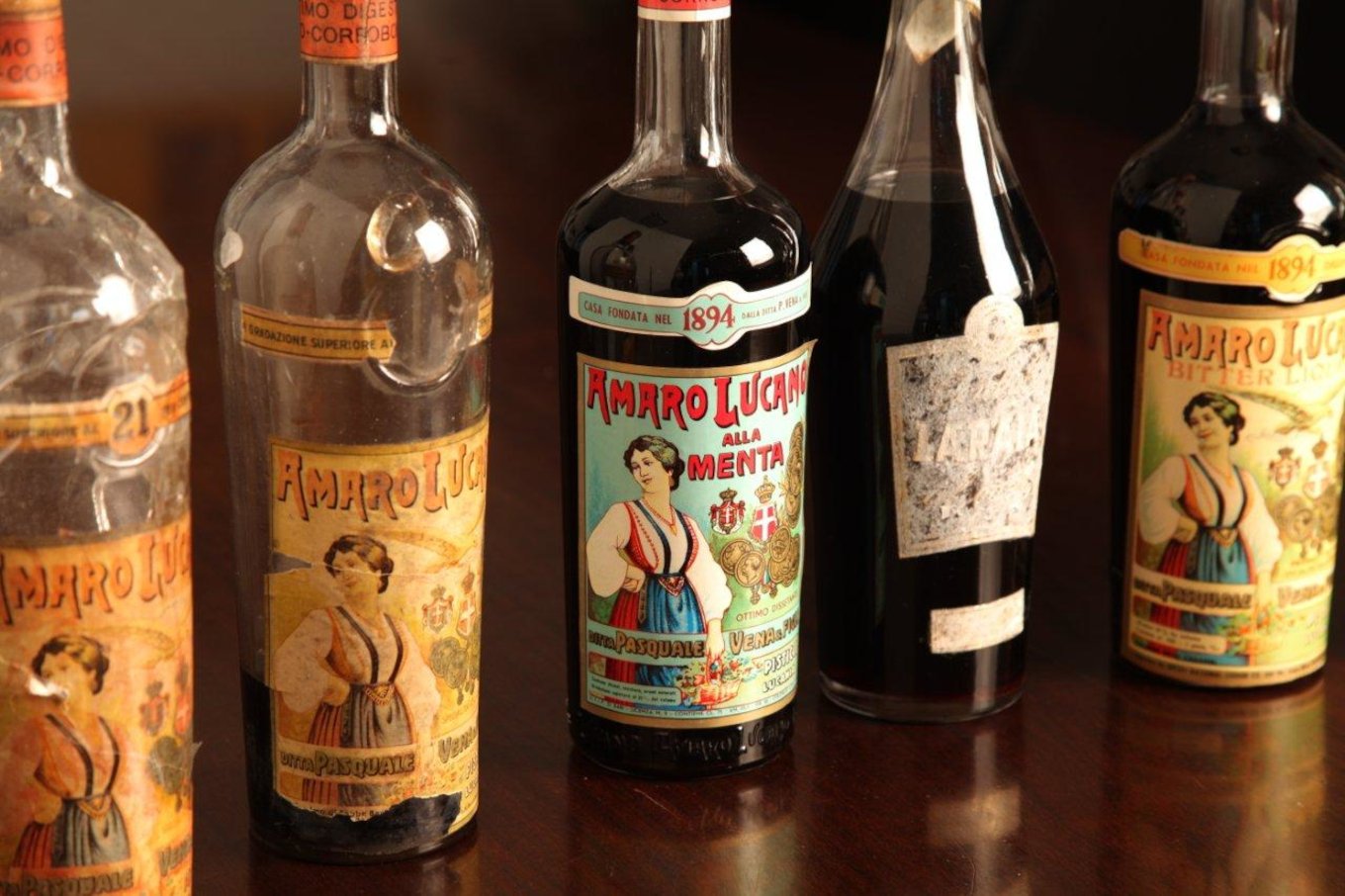 Amaro Lucano (Distilleria Lucano) winery in Pisticci, Italy