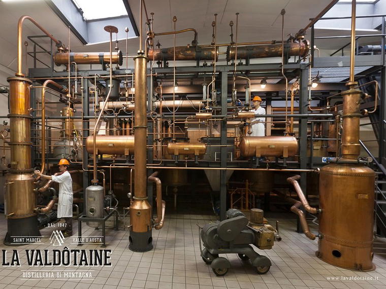Distilleria La Valdôtaine, Saint-Marcel, Italy