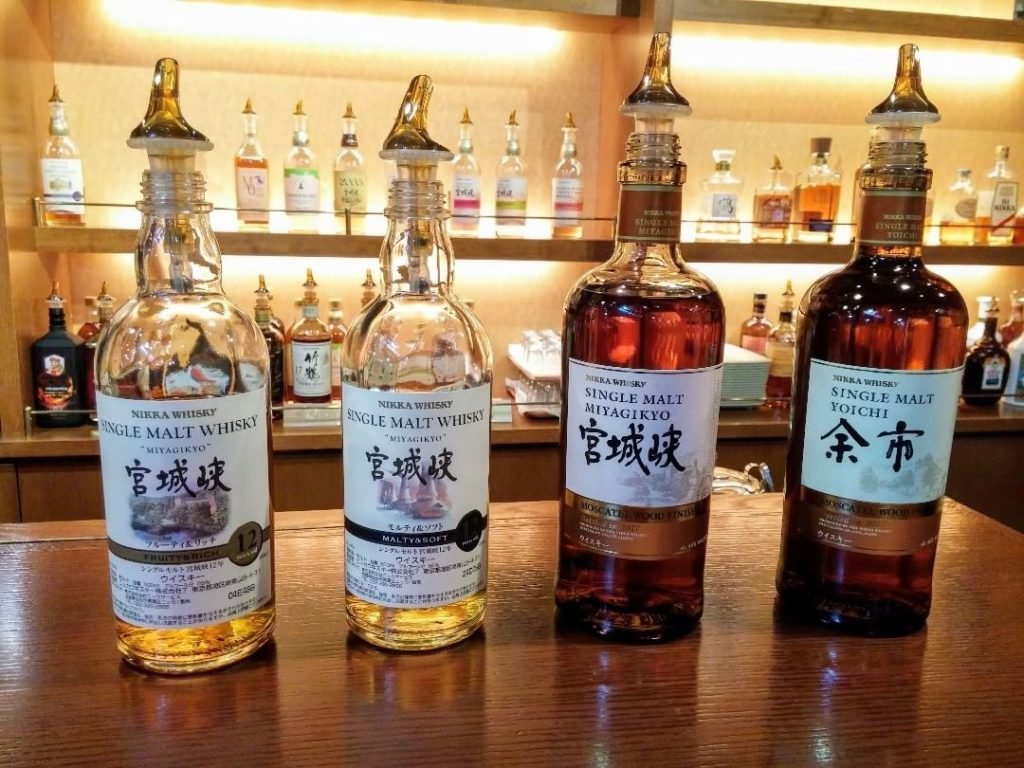 Miyagikyo (Nikka) winery in Sendai, Japan