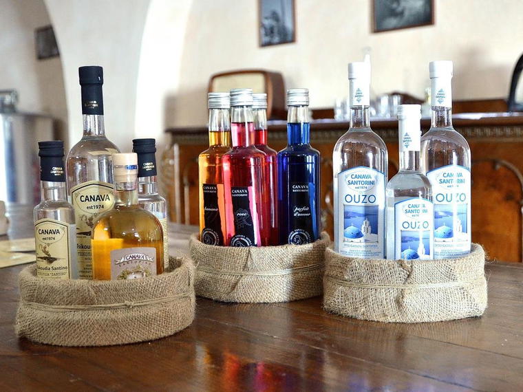 Canava Santorini Distillery (1974), Santorini, Greece