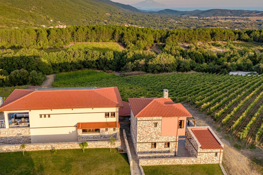 Akrathos Newlands Winery winery in Panagia, Greece