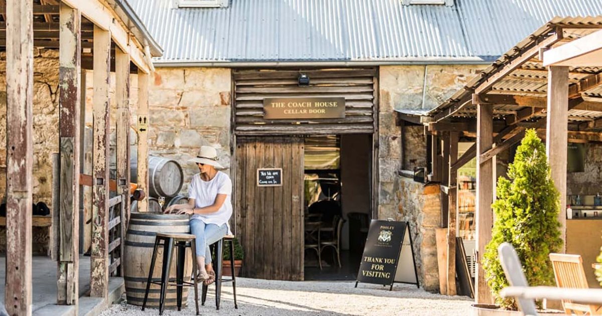 Pooley winery in Richmond, Australia