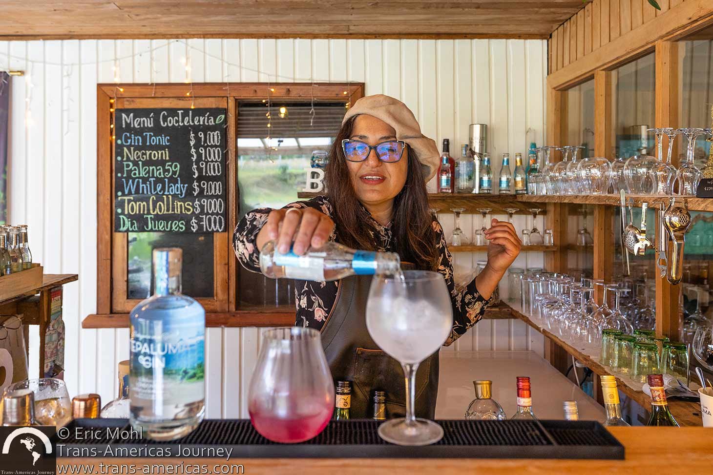 Tepaluma Distillery winery in La Junta, Chile