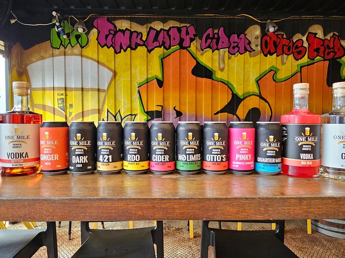 One Mile Brewery & Distillery winery in Darwin, Australia