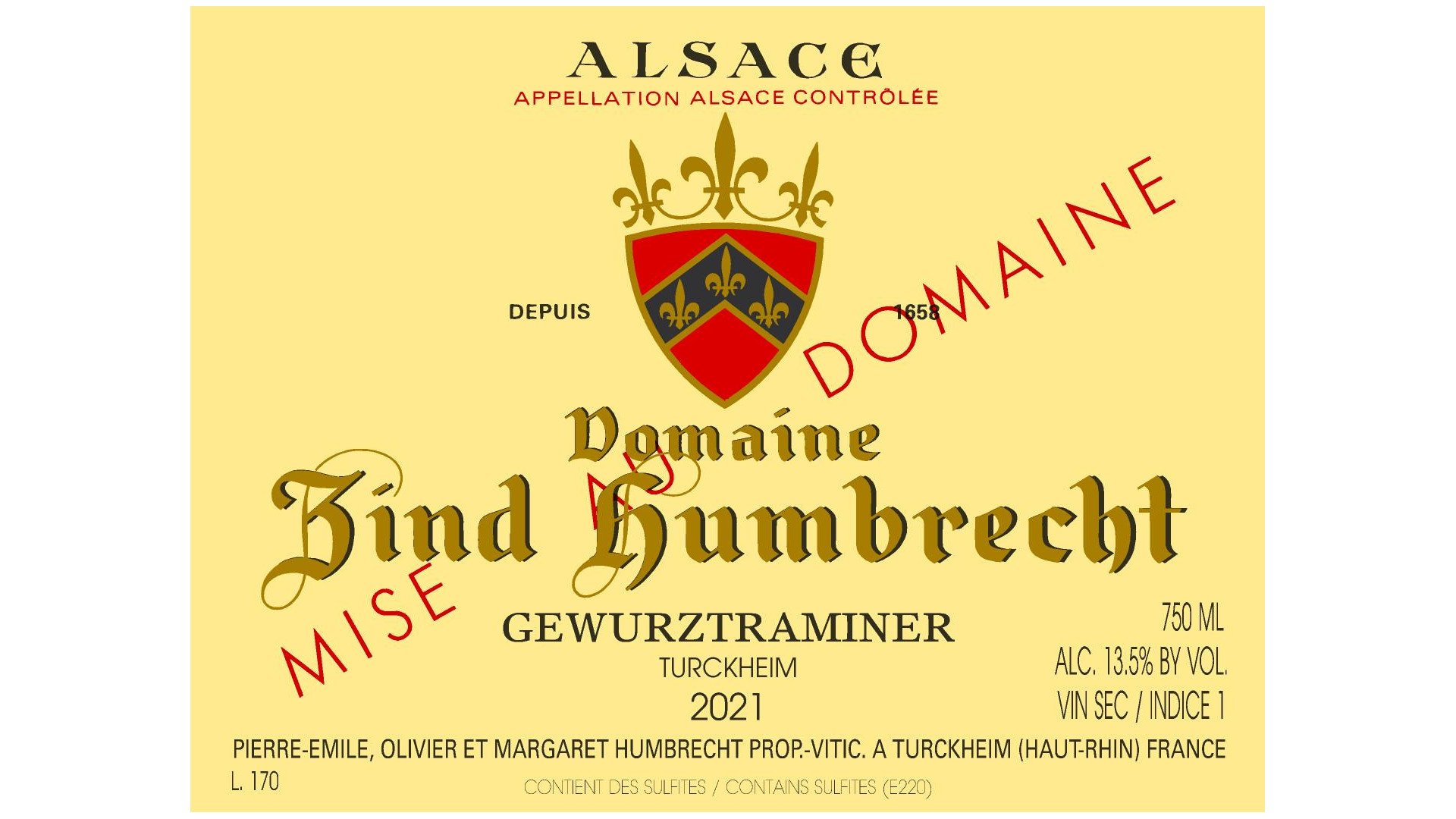 Domaine Zind Humbrecht, Winery in Turckheim