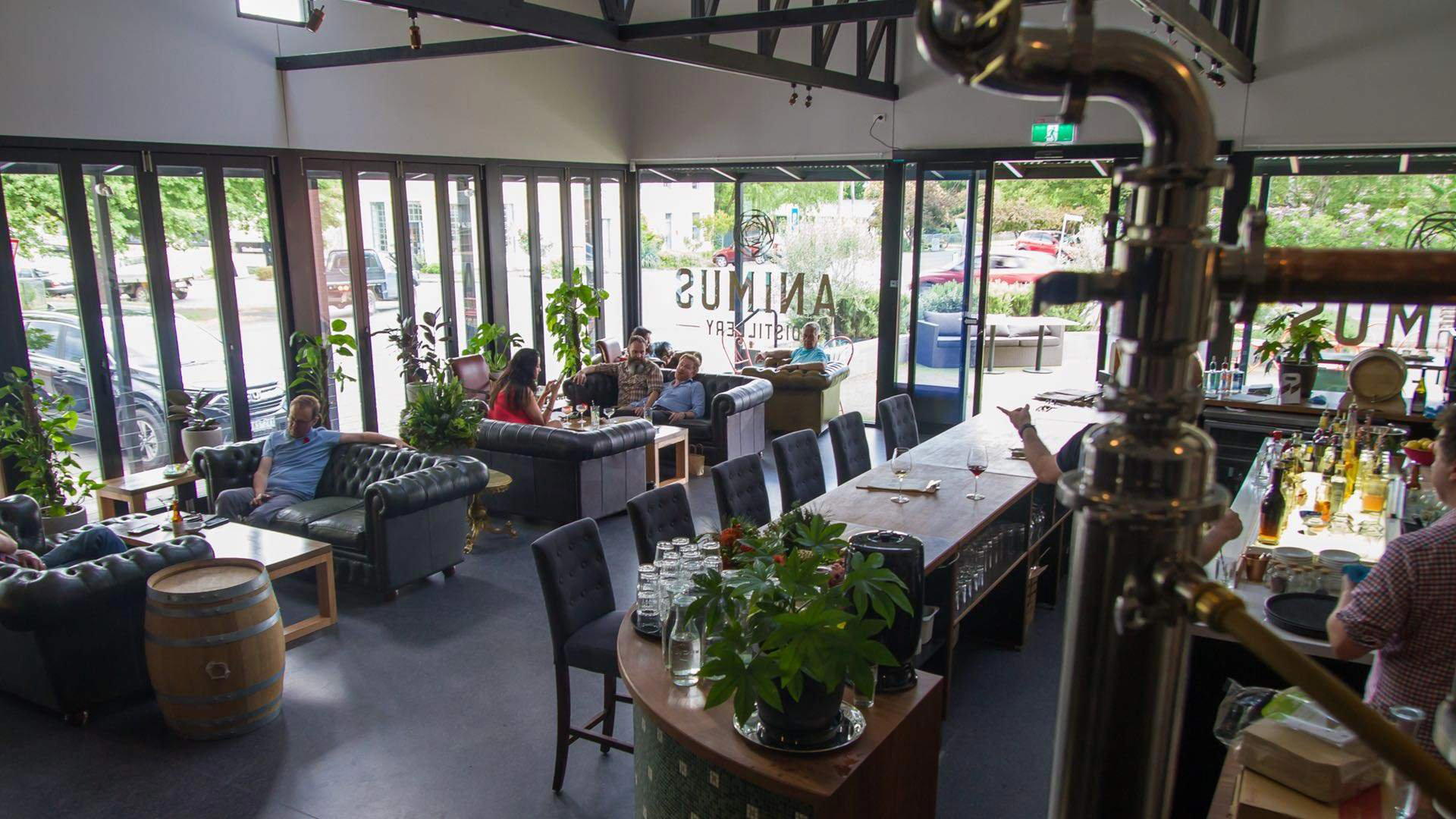 Animus Distillery winery in Kyneton, Australia