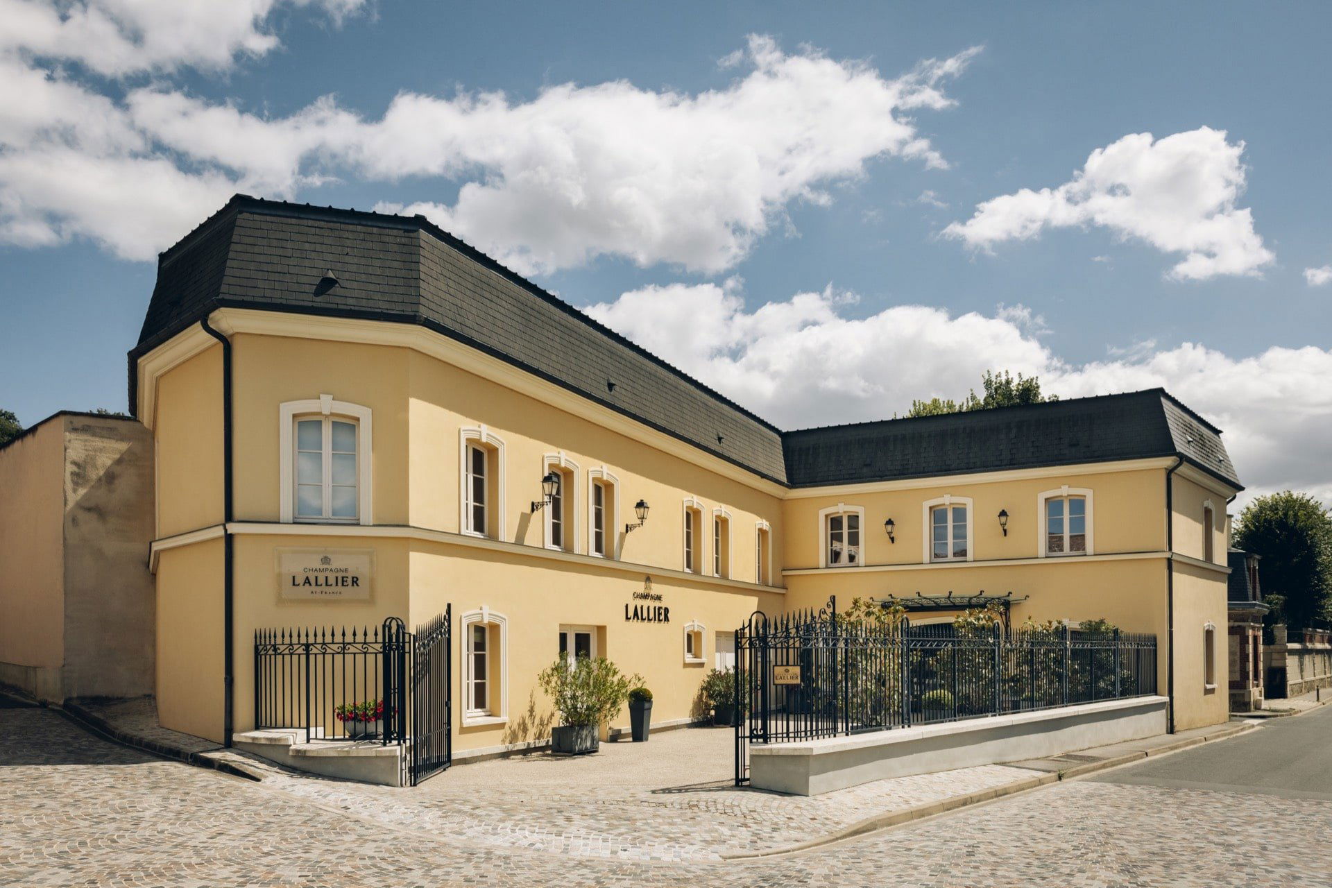 Lallier winery in Aÿ, France