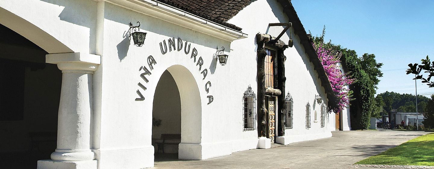 Viña Undurraga winery in Talagante, Chile