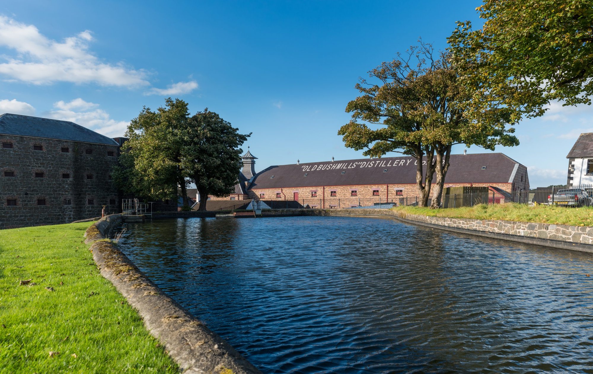 Bushmills winery in Bushmills, United Kingdom