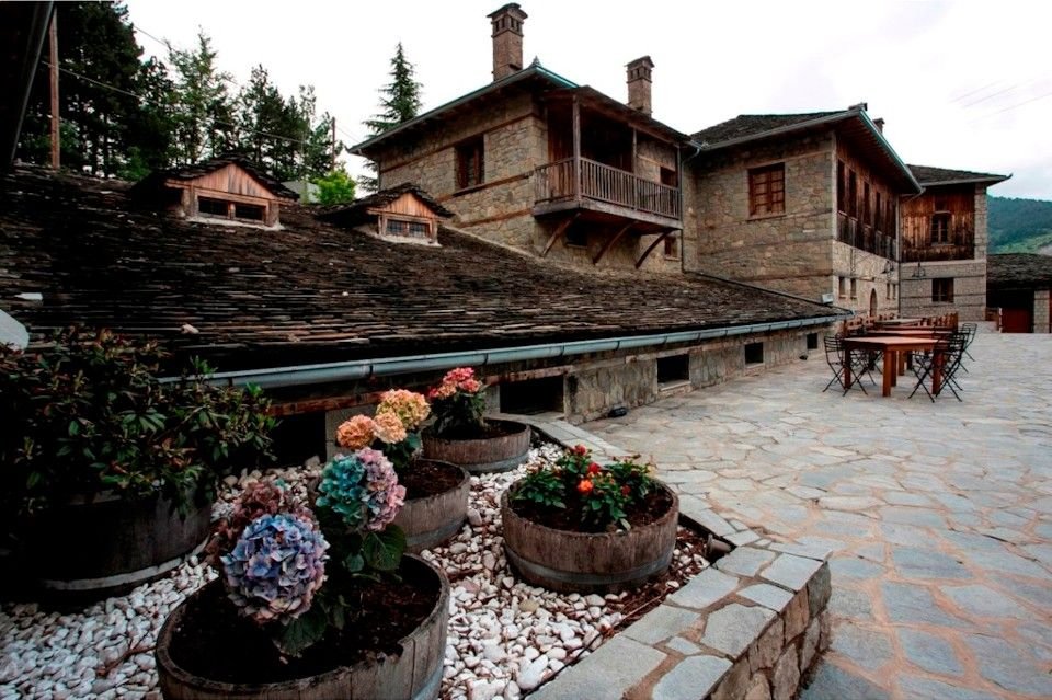 Katogi Averoff winery in Metsovo, Greece
