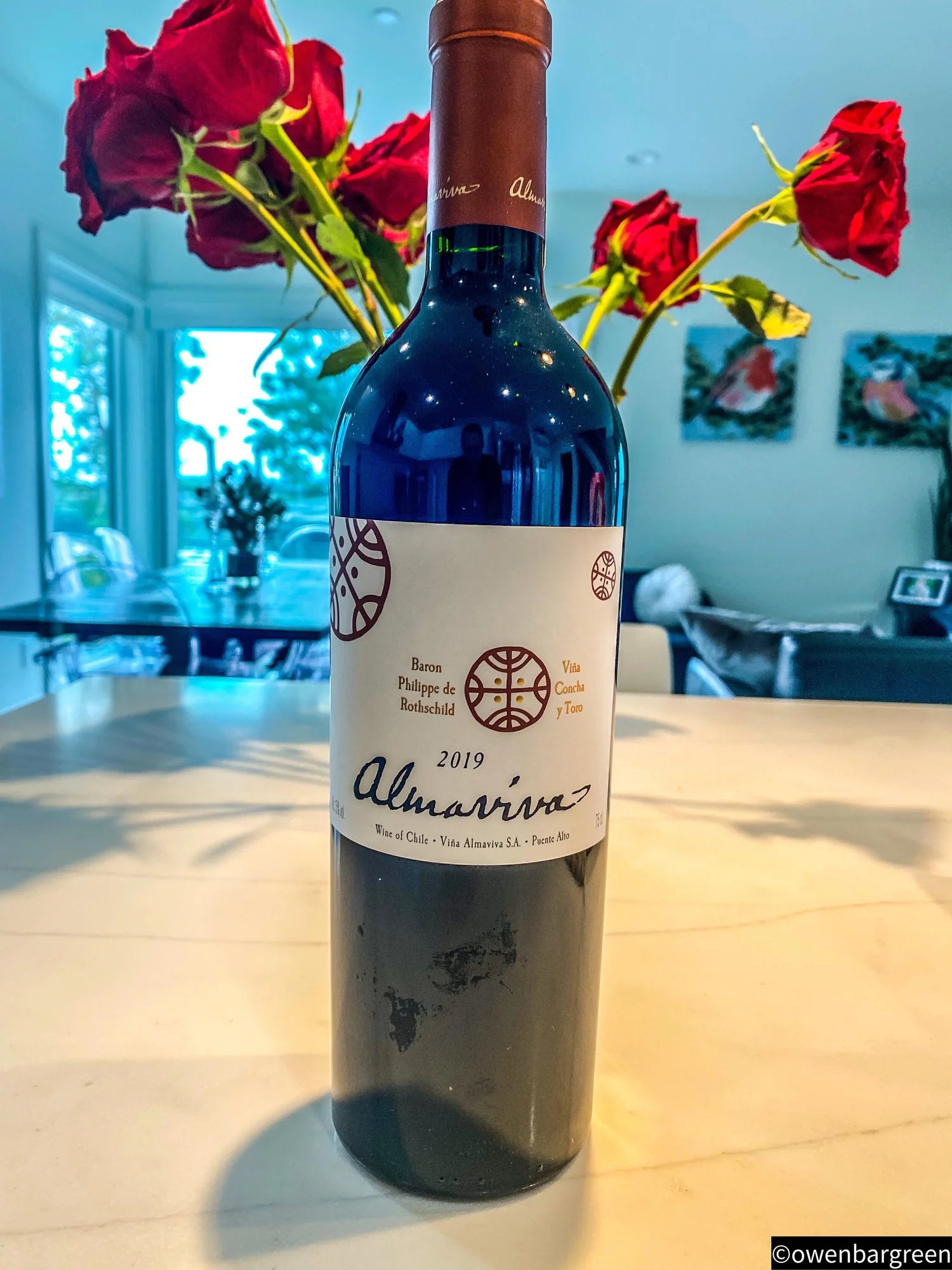 Viña Almaviva winery in Puente Alto, Chile