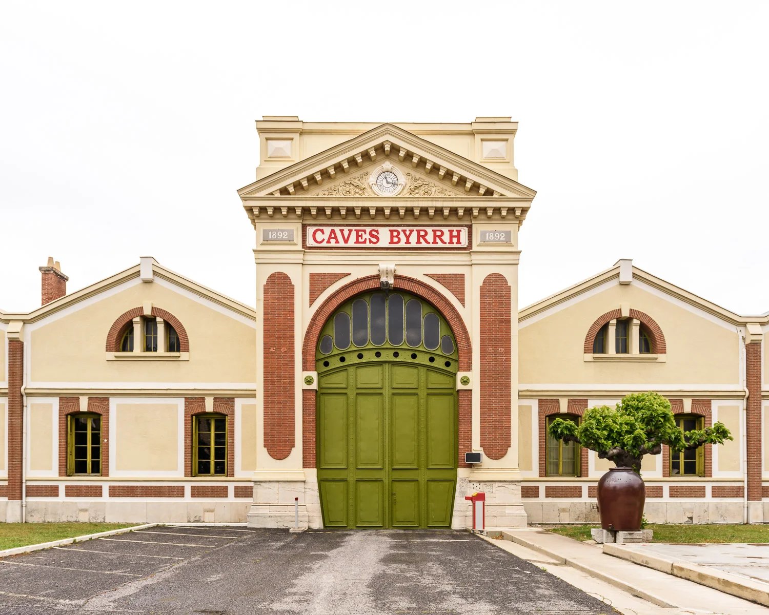 Pernod Absinthe winery in La Cluse-et-Mijoux
