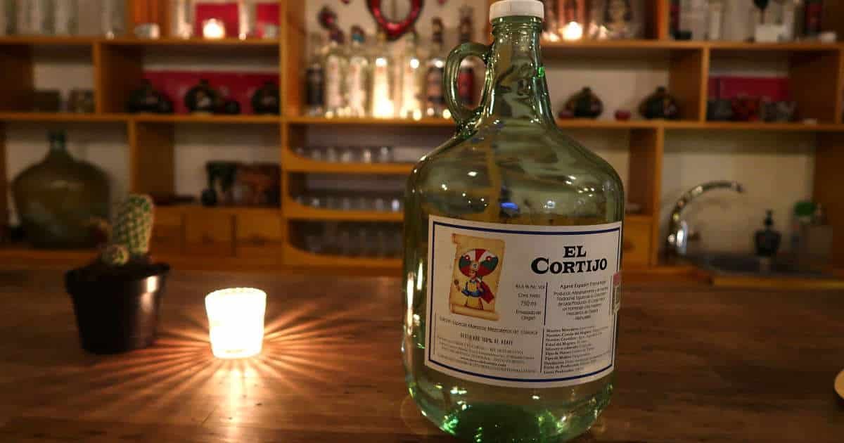 El Cortijo (palenque) winery in Santiago Matatlán, Mexico