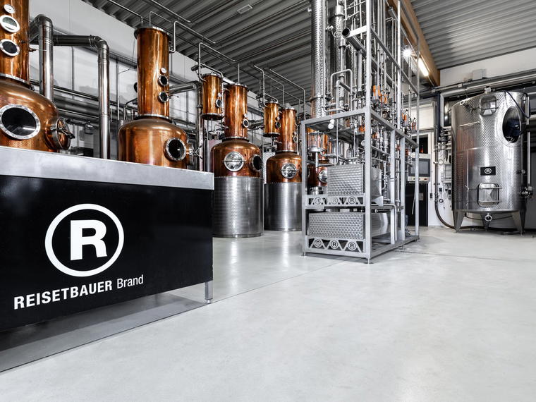 Hans Reisetbauer Distillery, Kirchberg-Thening, Austria