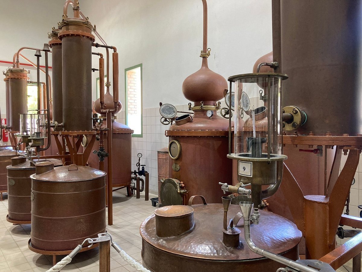 Plomari Ouzo Museum winery in Lesvos, Greece