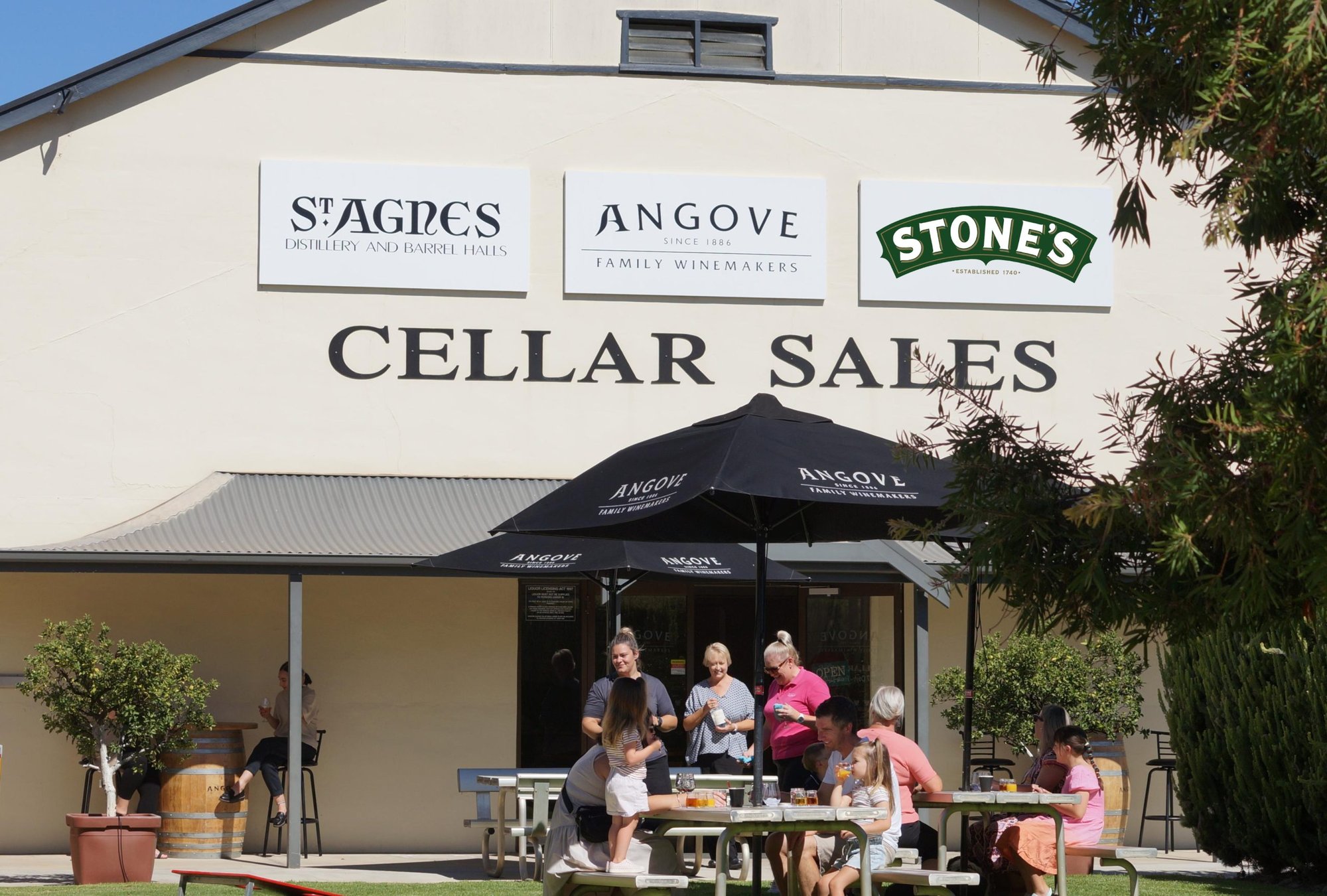 Angove Family Winemakers winery in Renmark, Australia