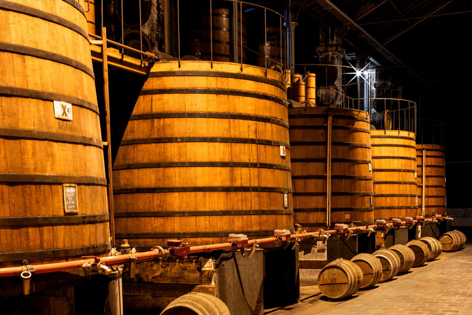 Martell winery in Cognac