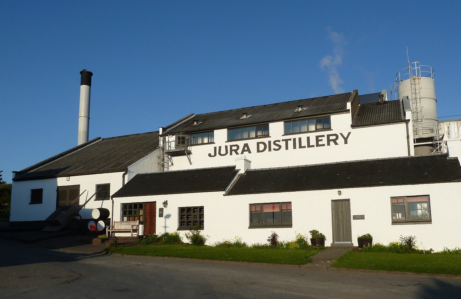 Jura Distillery winery in Isle of Jura, Scotland
