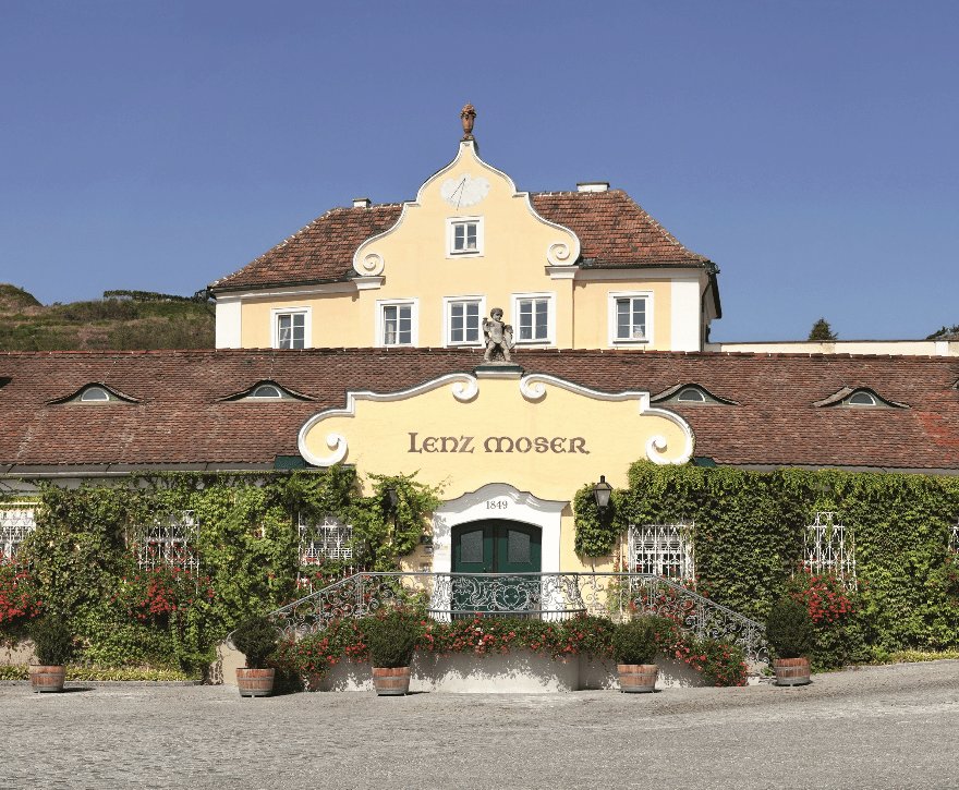 Weingut Lenz Moser winery in Rohrendorf, Austria