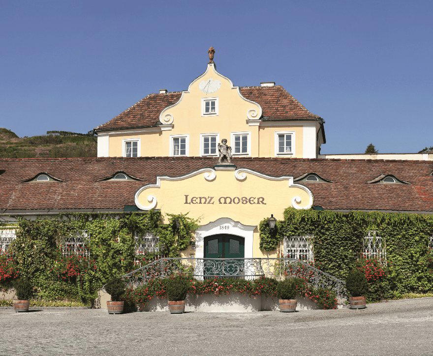 Weingut Lenz Moser winery in Rohrendorf, Austria