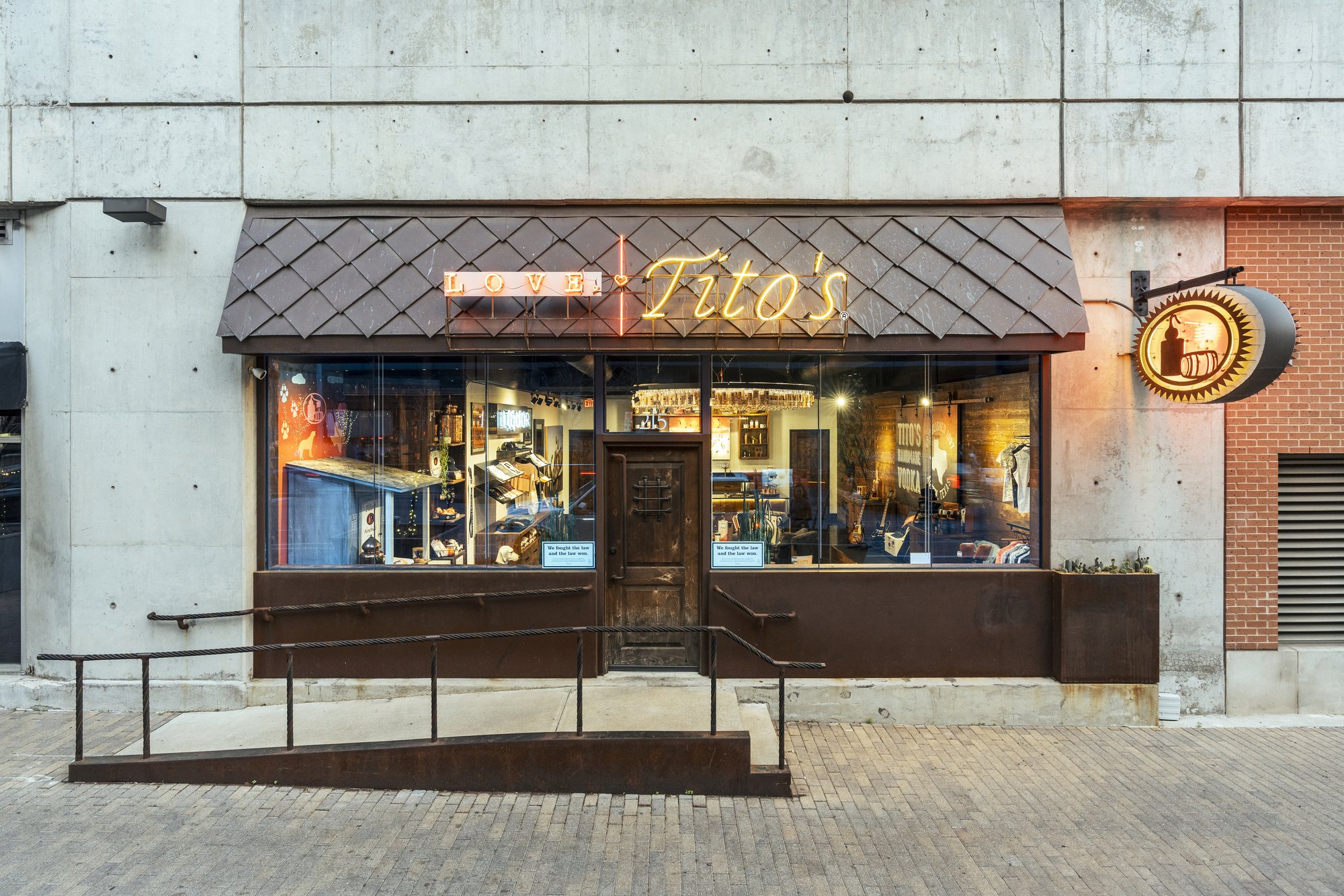 Tito’s Handmade Vodka (Distillery) winery in Austin, Canada