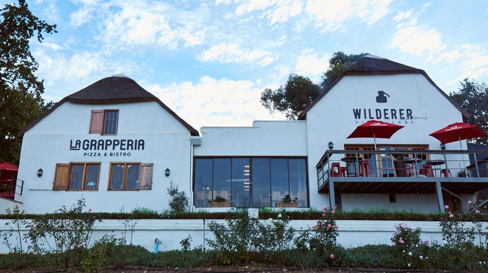 Wilderer Distillery winery in Paarl, South Africa