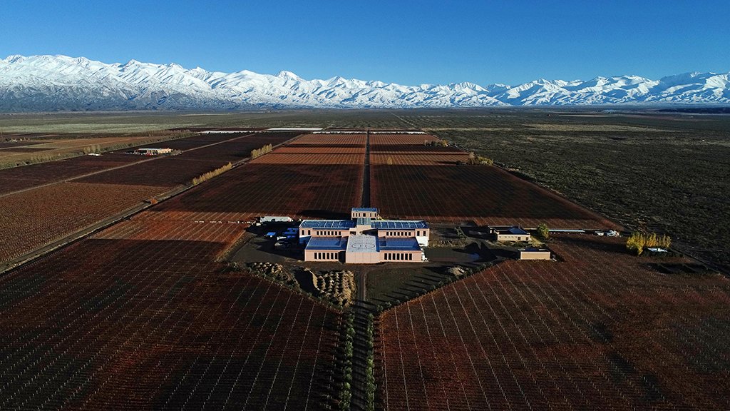 Rutini Wines (La Rural) winery in Tupungato, Argentina