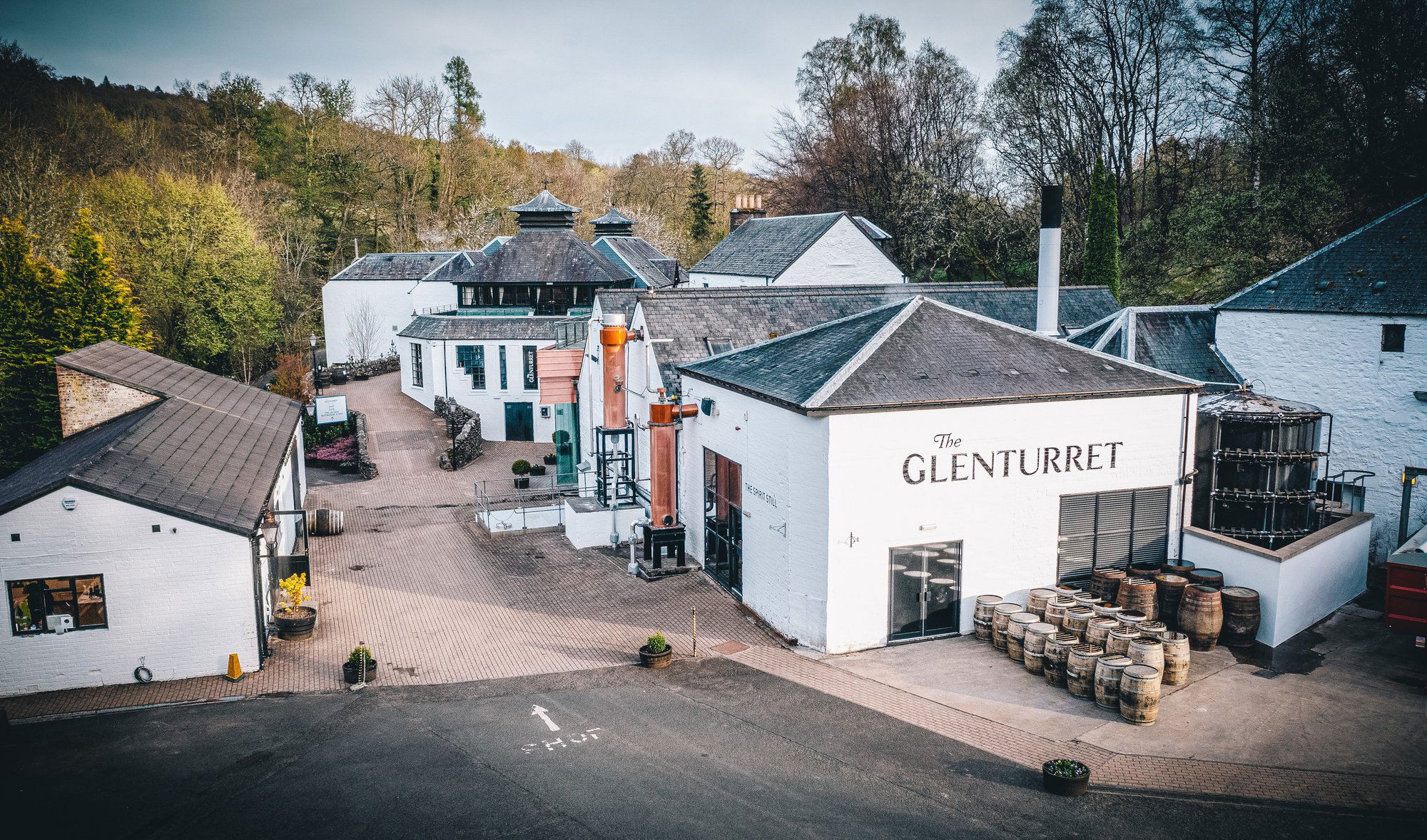 The Glenturret winery in Crieff, United Kingdom