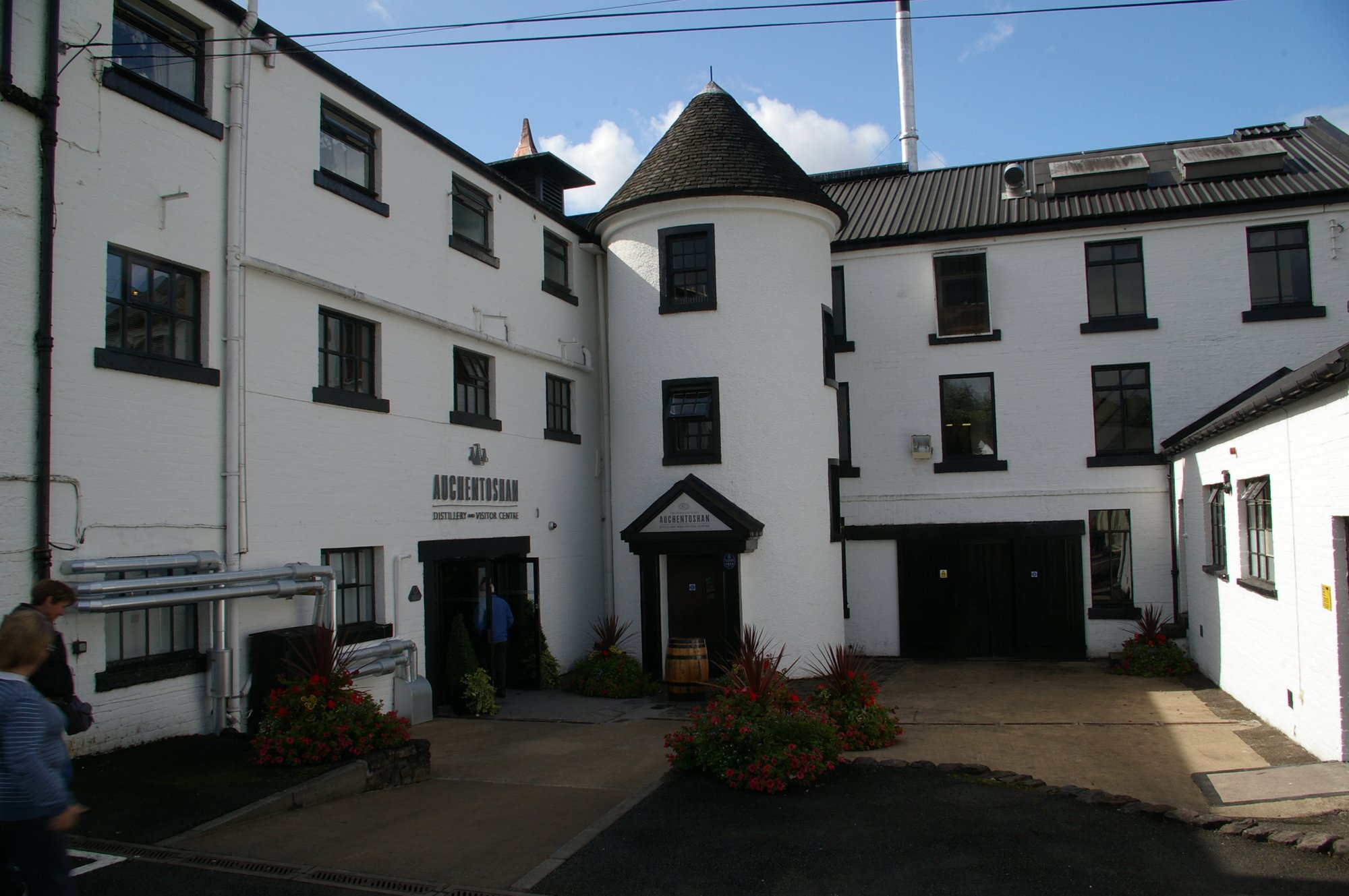 Auchentoshan Distillery winery in Clydebank, Scotland