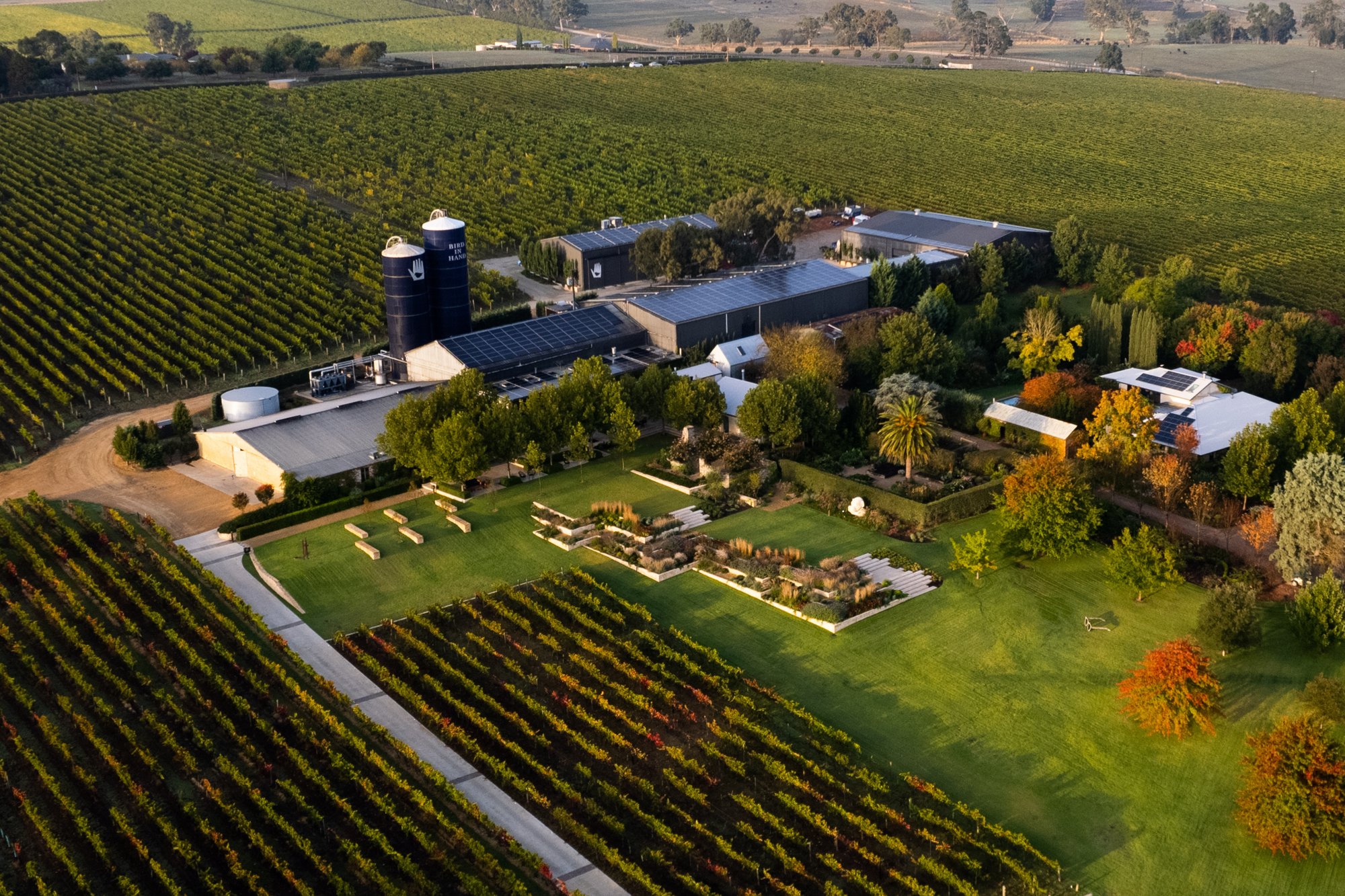 Bird in Hand winery in Adelaide Hills, Australia
