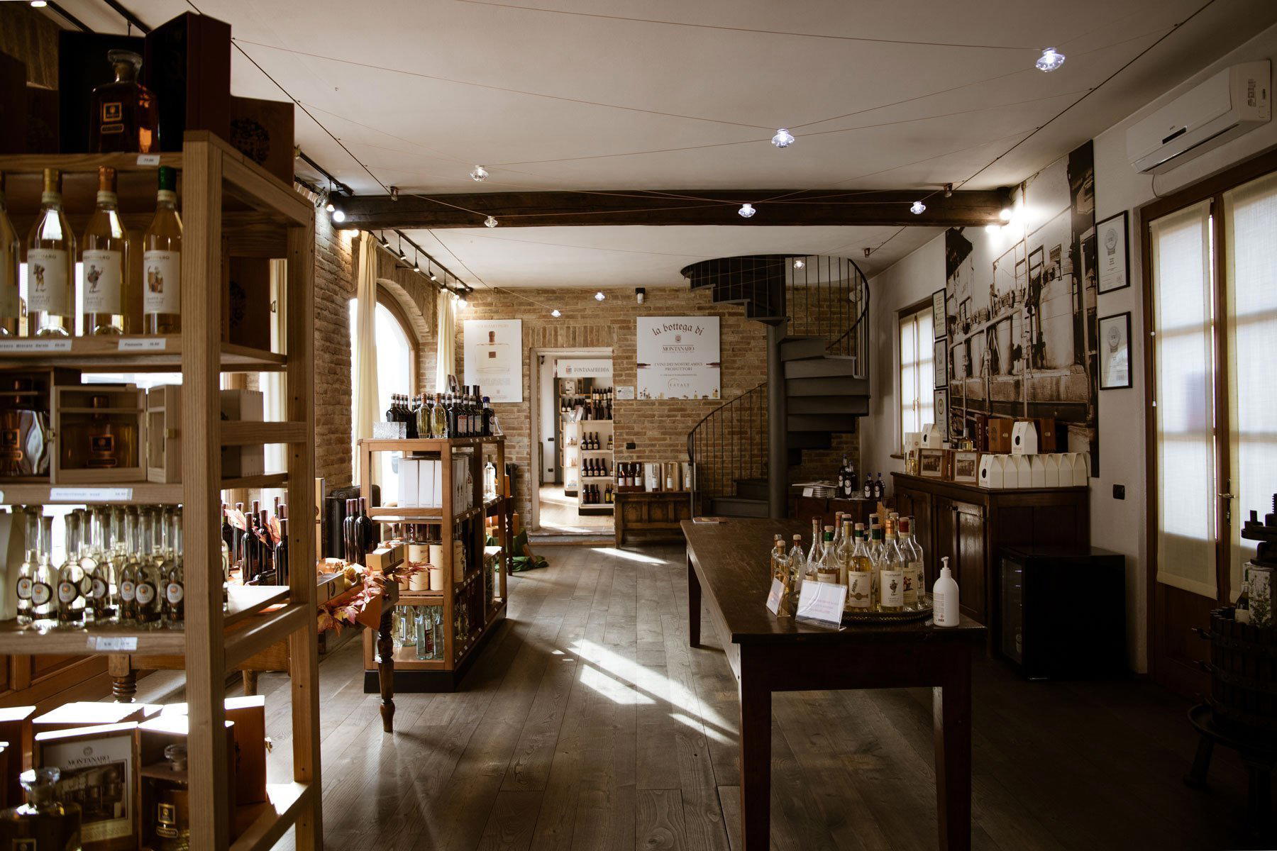 Distilleria Montanaro winery in Alba
