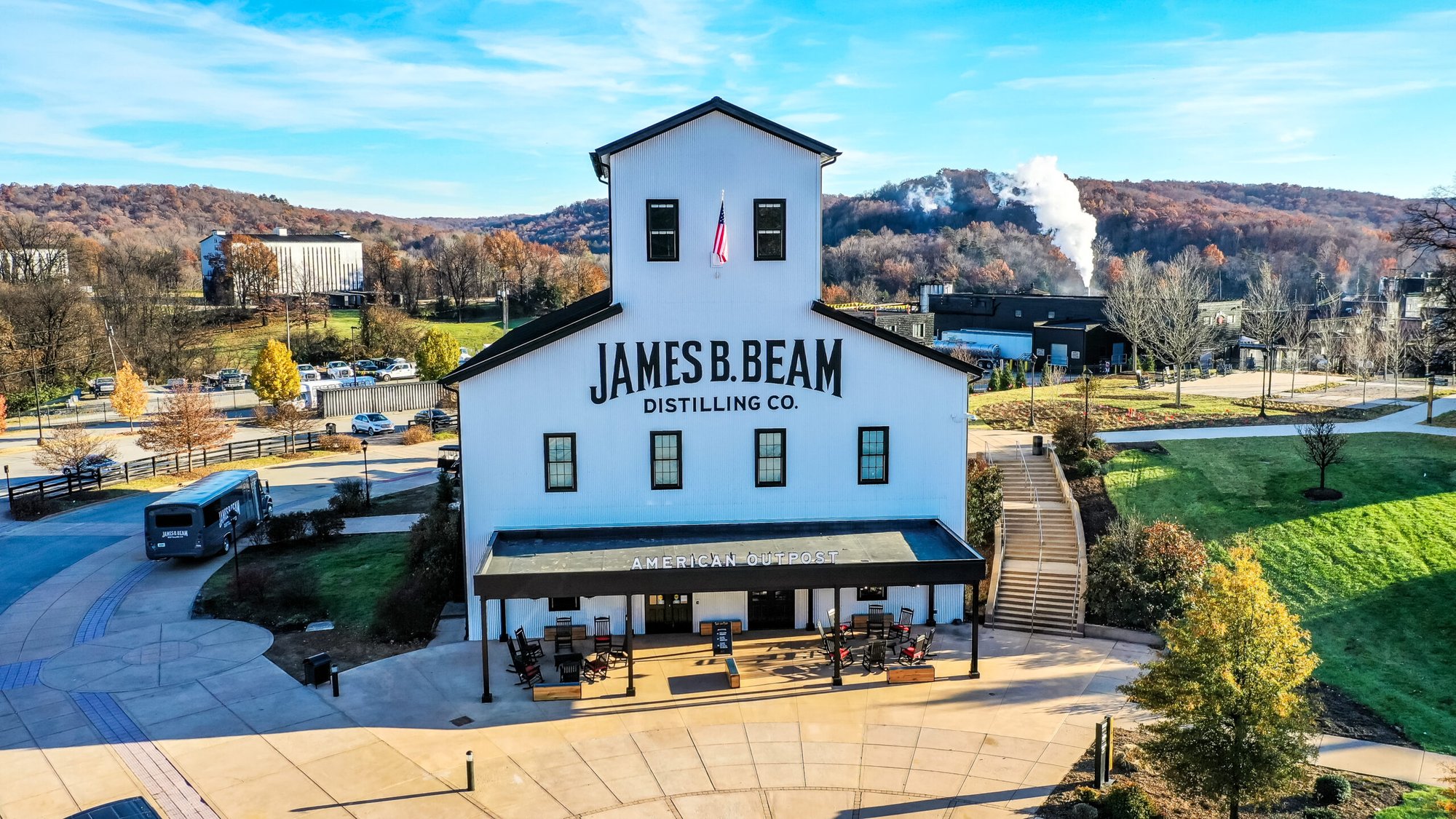 Jim Beam winery in Clermont