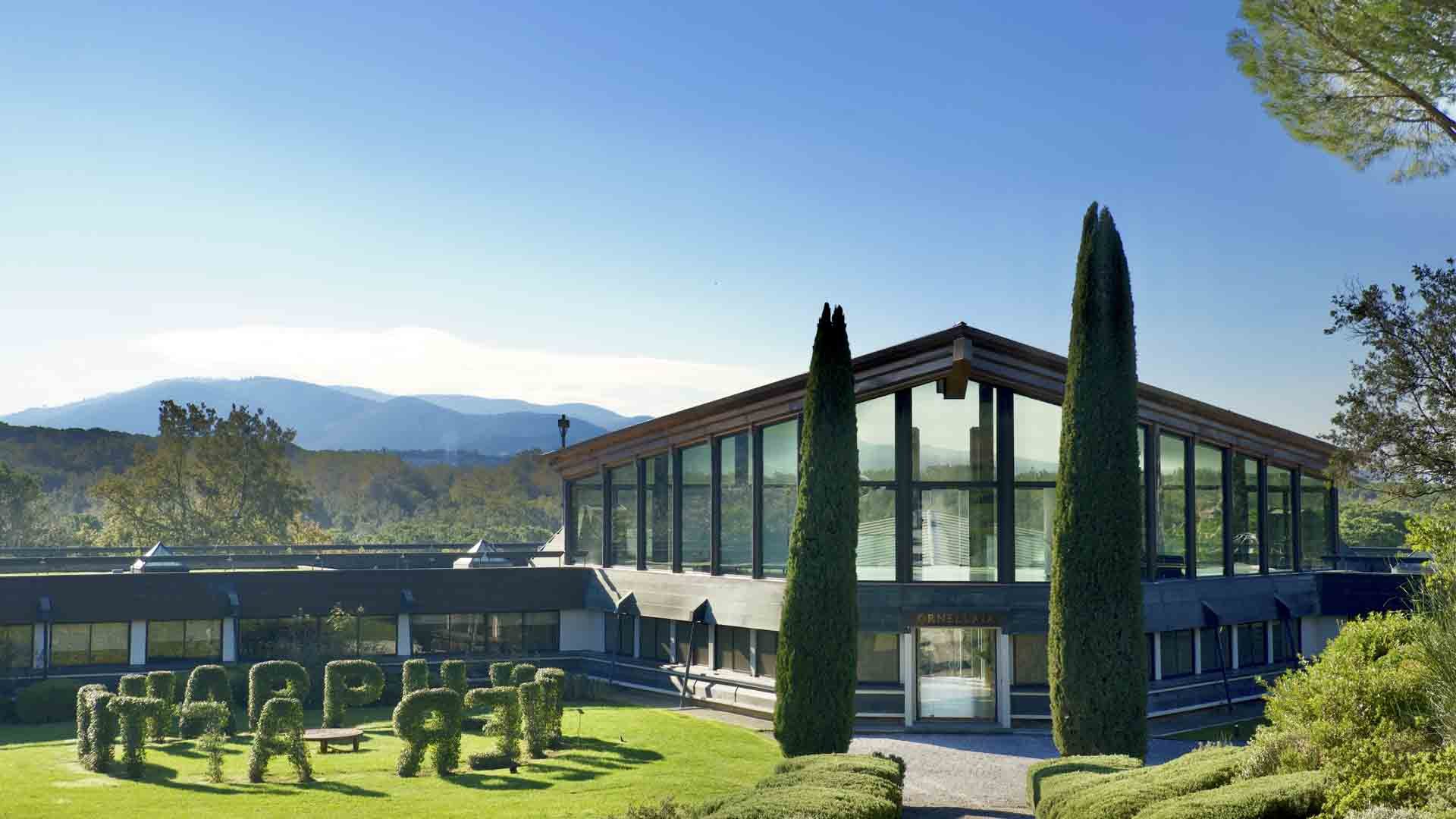 Ornellaia winery in Castagneto Carducci