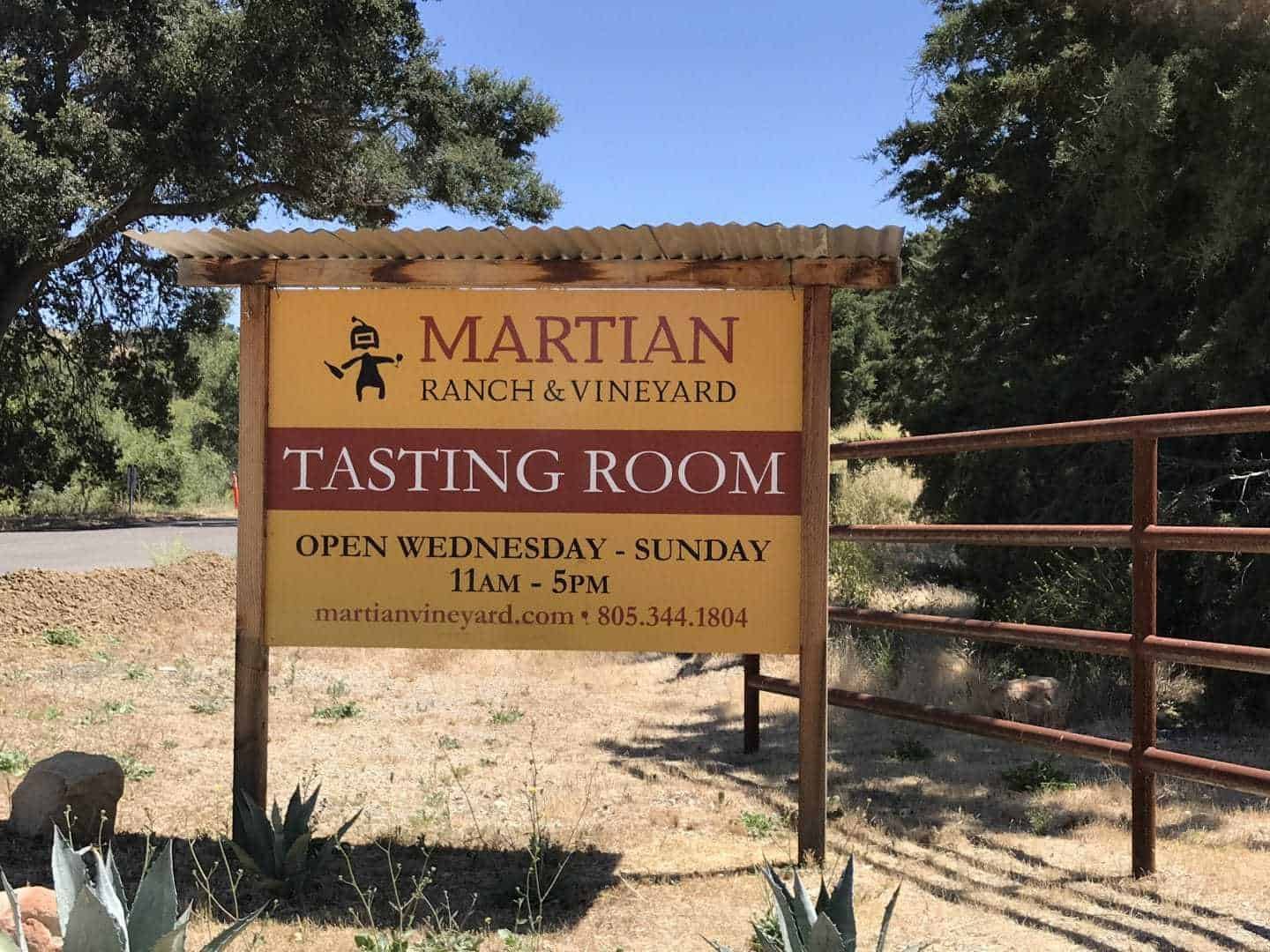 Martian Ranch & Vineyard winery in Los Alamos, United States