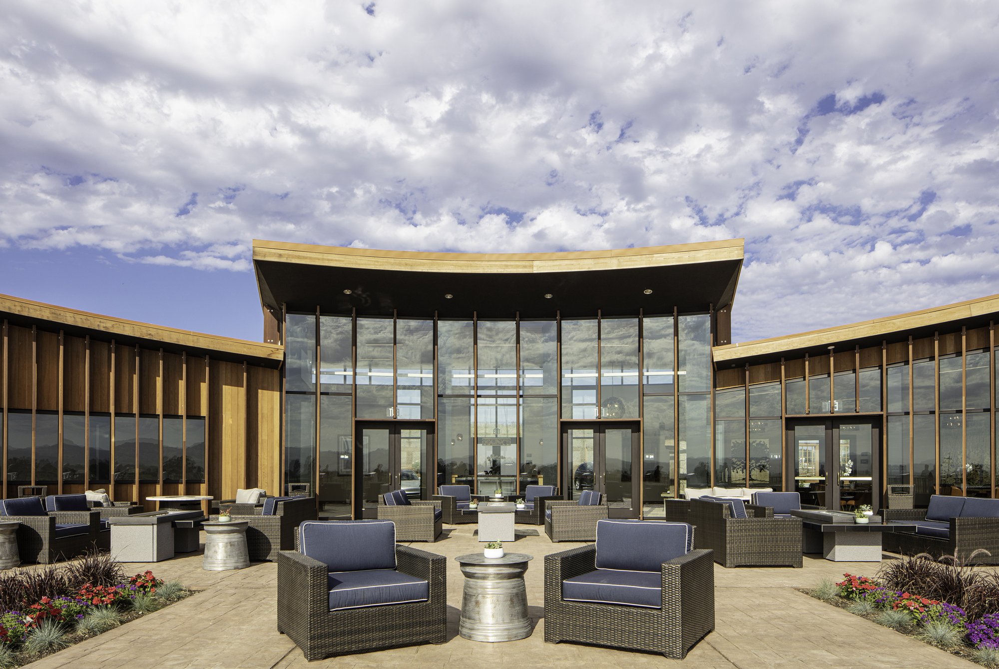 Bouchaine Vineyards winery in Carneros/Napa (Southern Napa), United States