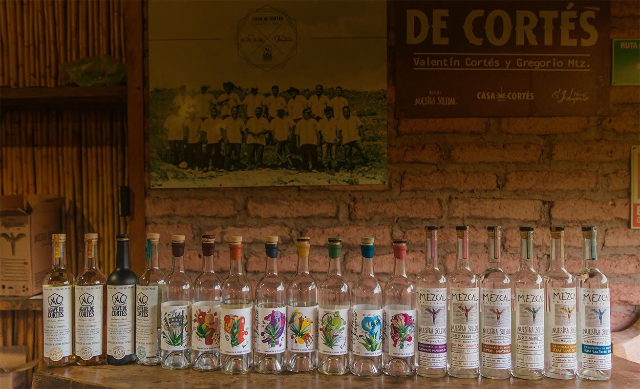 Casa Cortés – La Soledad Palenque winery in La Compañía (Ejutla), Mexico