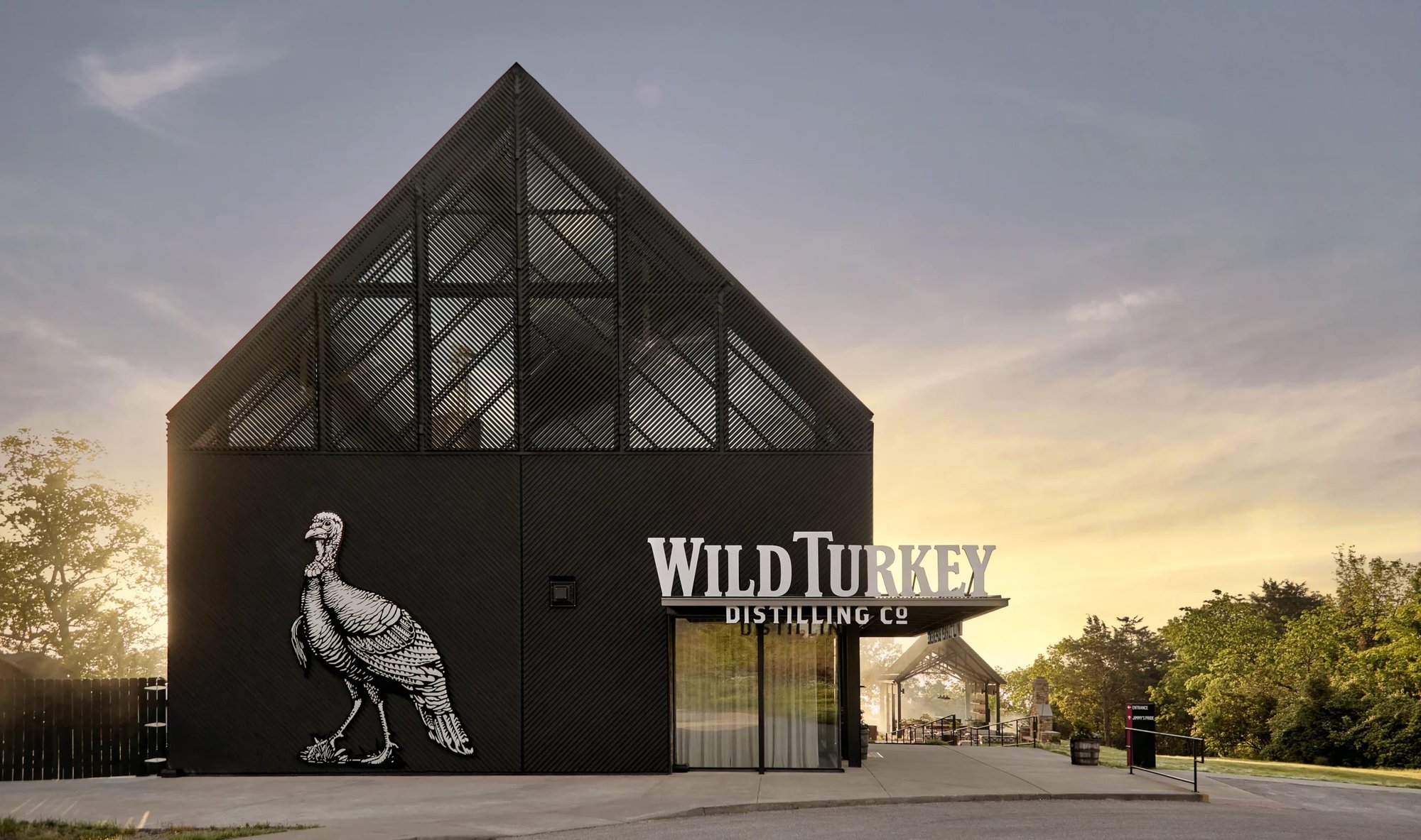 Wild Turkey winery in Lawrenceburg, United States