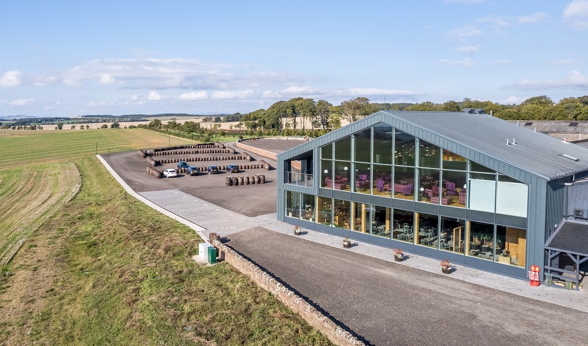 Arbikie Highland Estate winery in Arbroath, Scotland