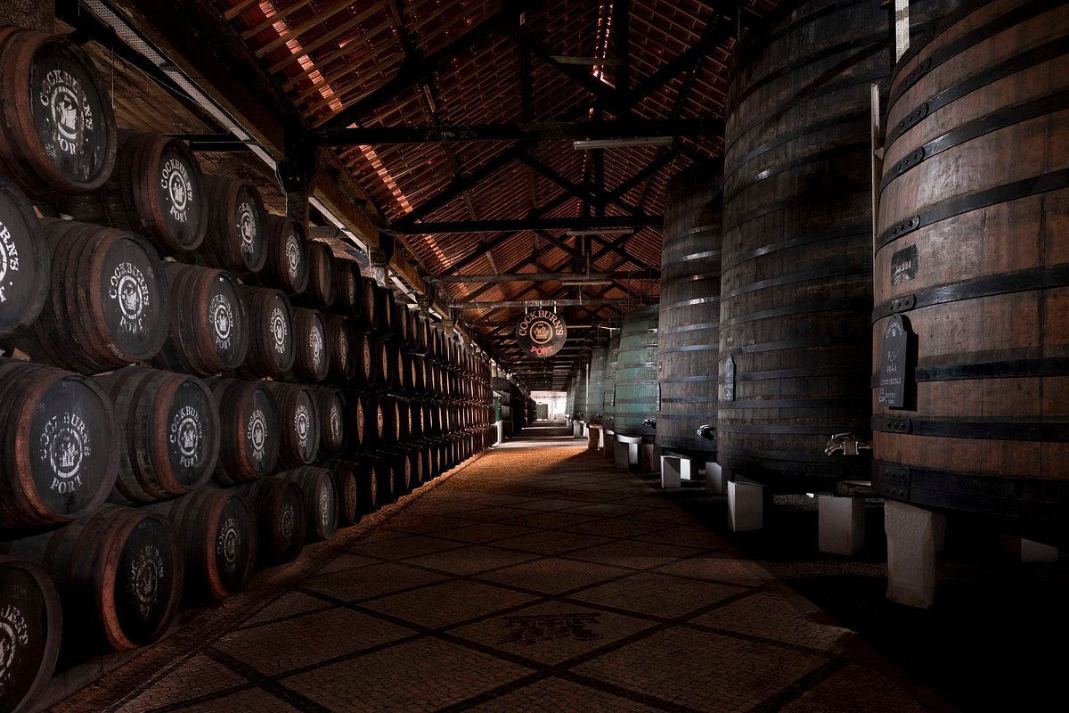 Cockburn's Port winery in Vila Nova de Gaia, Portugal