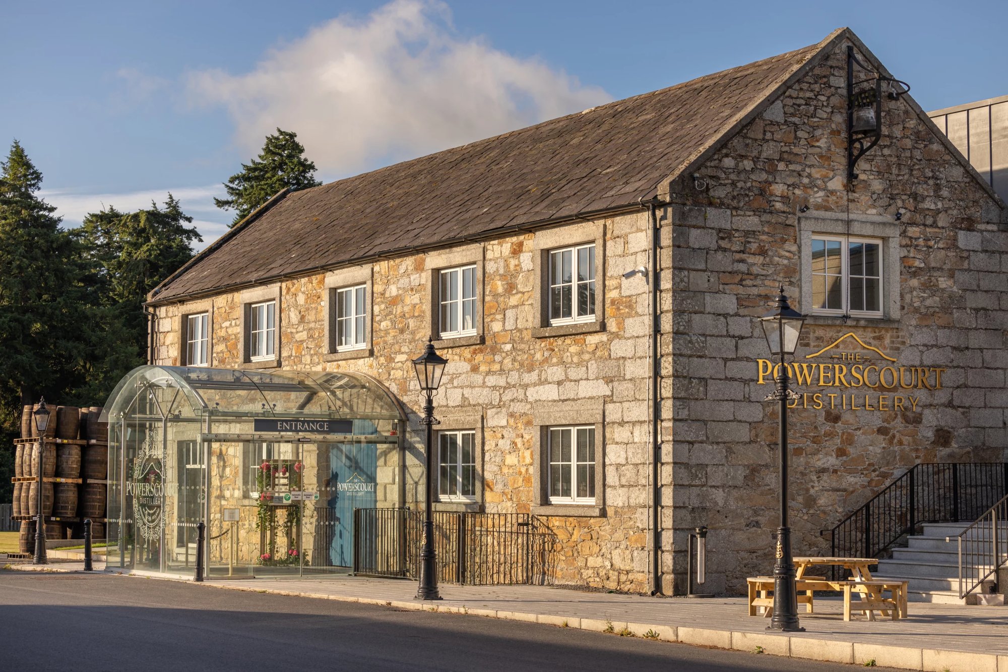 Powerscourt Distillery winery in Enniskerry