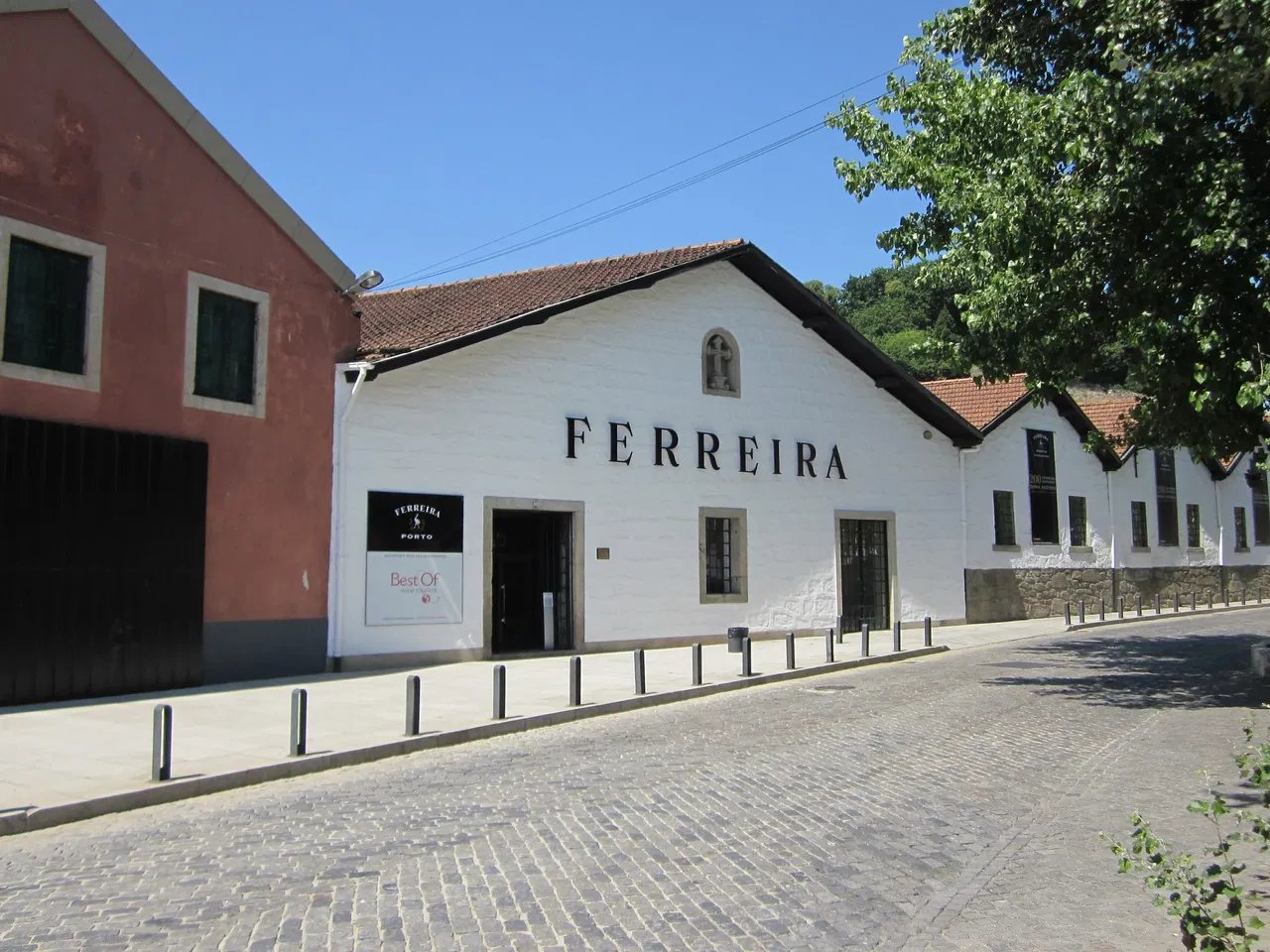Ferreira winery in Vila Nova de Gaia, Portugal