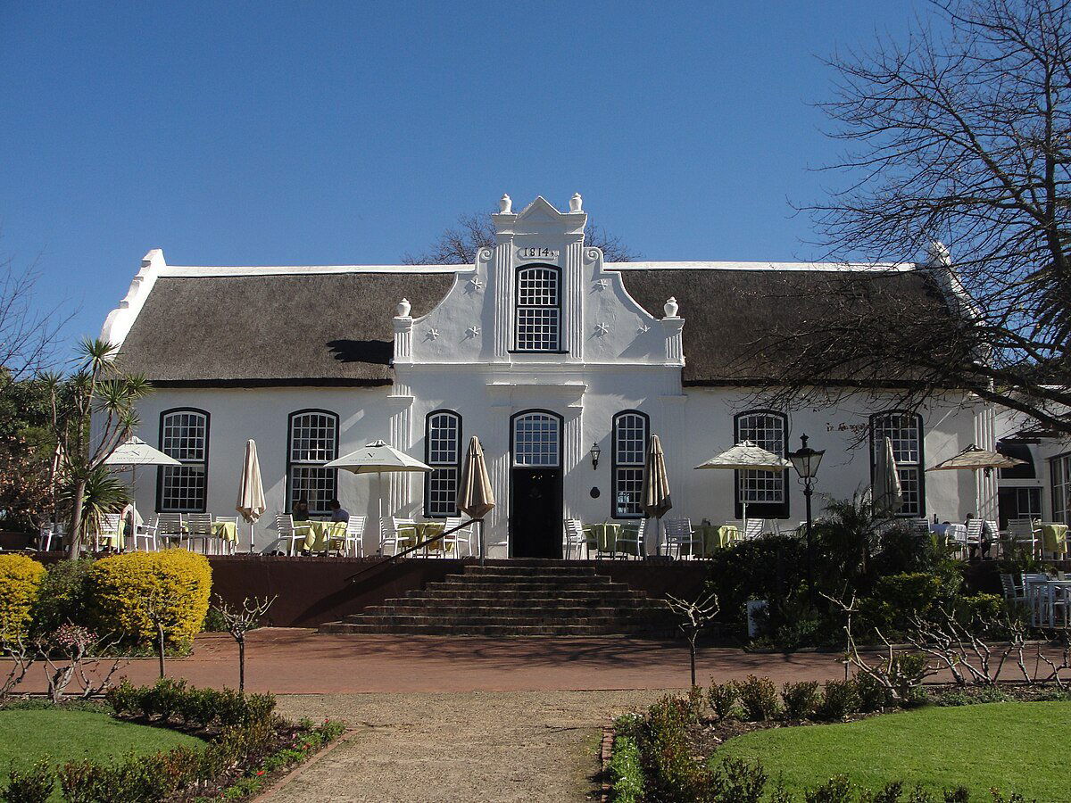 Neethlingshof Estate winery in Stellenbosch, South Africa